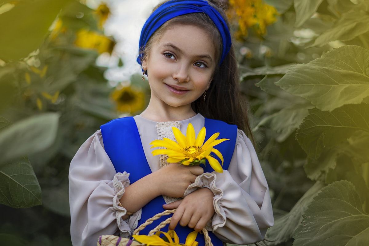 女童网纱公主连衣裙细节图